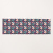 Multi-Coloured Circles Yoga Mat – Levendig, Non-Sl (Voorkant (horizontaal))