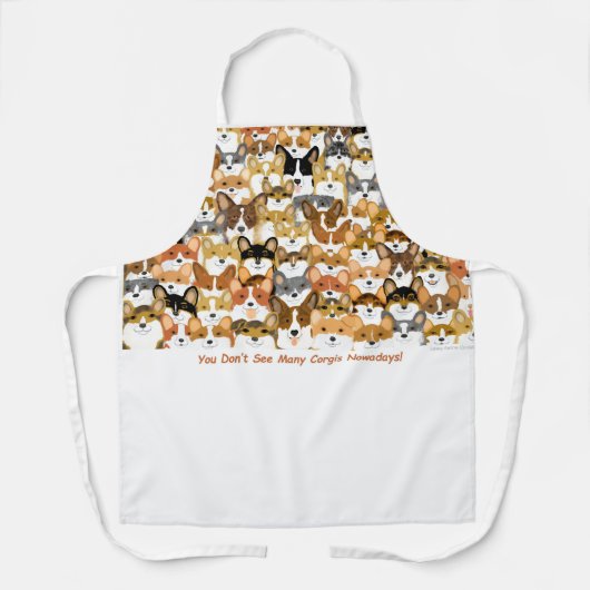Multi-Corgi-Schort Schort (Voorkant)