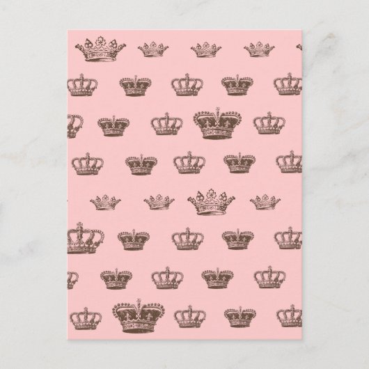 Multi Crown design - kies bkgd color Briefkaart (Voorkant)