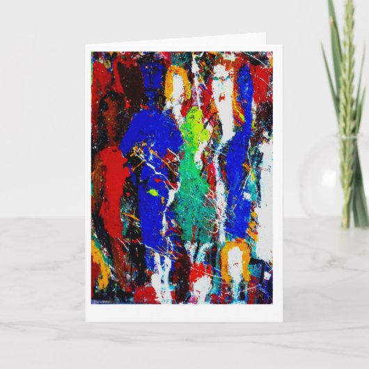 Multi-Cultural Women-Blank Fine Art Wenskaart- Kaart (Voorkant)