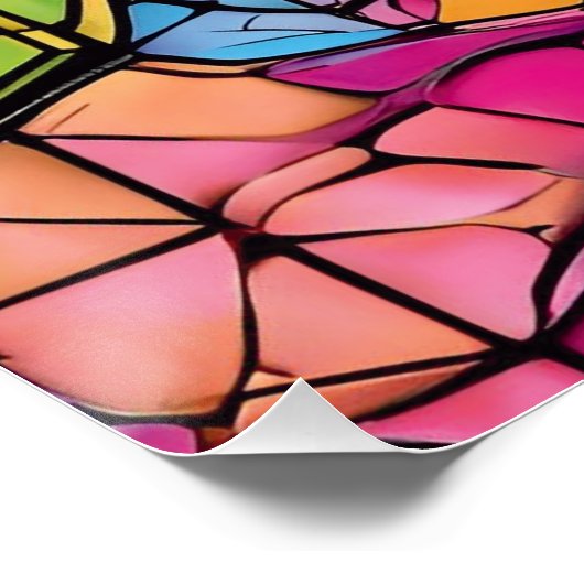 Multi-D-opalescentie Perfect Poster (Hoek)