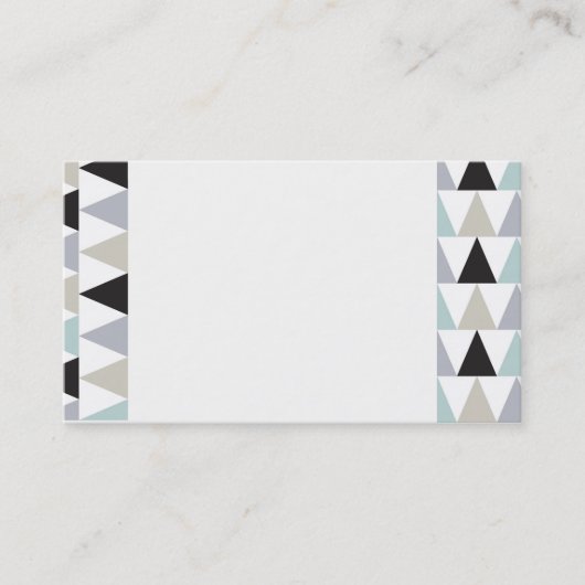 Multi Diamant Patroon Visitekaartjes (Voorkant)