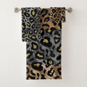 Multi Dierprint Handdoeken Set