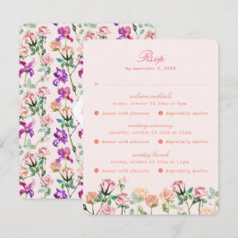 Multi Event Boho Chic Maximalist wordt RSVP Kaartje