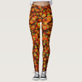 "Multi-Eyed Marvel: Leggings van vrouwen met een K (Voorkant)
