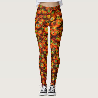 "Multi-Eyed Marvel: Leggings van vrouwen met een K