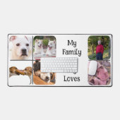 Multi-Family Foto's met Huisdieren Bureaumat (Keyboard & Muis)