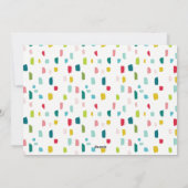 MULTI FAMILY PHOTO festive bauble decoration red Feestdagenkaart (Achterkant)