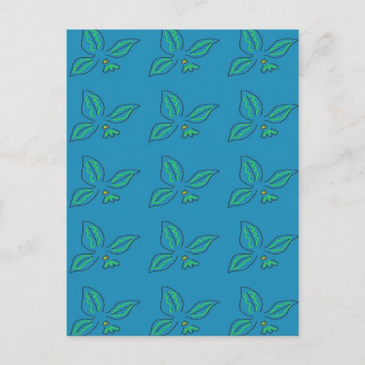 Multi Fleur De Lys Variatie Briefkaart (Voorkant)