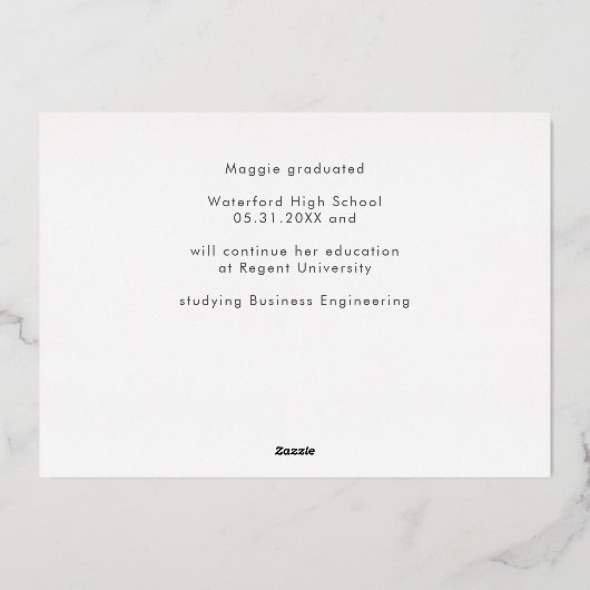 Multi foto 2023 afstudeer aankondiging  (Achterkant)