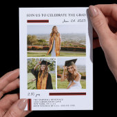 Multi Foto Afstudeerfeestje Kaart