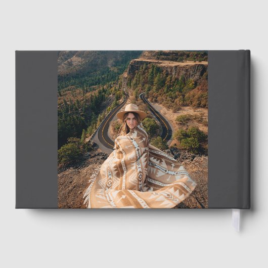 Multi Foto Afstuderen Folie gastenboek (Achterkant)