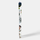 Multi Foto Collage Eenvoudig Modern Hexagoon Patro Case-Mate iPhone Case (Achterkant / Links)