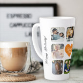 Multi foto collage gepersonaliseerde liefde je moe latte mok