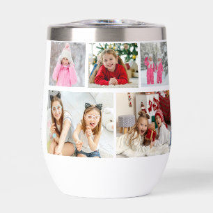 Multi Foto Collage Moderne Persoonlijke Naam