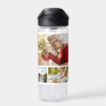 Multi Foto Collage Moderne Persoonlijke Naam Waterfles<br><div class="desc">Multi Foto Collage Modern Personal Name Water Bottle bevat een fotocollage van negen van uw favoriete foto's. Gepersonaliseerd met jouw naam in modern zwart manuscript. Perfect voor verjaardag, Kerstmis, Moederdag, Vaderdag, grootouders, broer, zus, beste vriend en nog veel meer. FOTO TIP: centreer uw foto's voordat u ze uploadt naar Zazzle....</div>