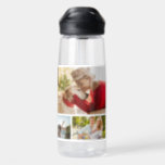 Multi Foto Collage Moderne Persoonlijke Naam Waterfles<br><div class="desc">Multi Foto Collage Modern Personal Name Water Bottle bevat een fotocollage van negen van uw favoriete foto's. Gepersonaliseerd met jouw naam in modern zwart manuscript. Perfect voor verjaardag, Kerstmis, Moederdag, Vaderdag, grootouders, broer, zus, beste vriend en nog veel meer. FOTO TIP: centreer uw foto's voordat u ze uploadt naar Zazzle....</div>