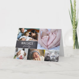 Multi Foto Familie Fotocollage Mis Je Kaart