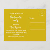 Multi Foto Geel 2024 Afstuderen Aankondiging (Achterkant)