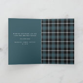 Multi-foto kerstboomvakantiekaart kaart (Binnen)