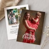 Multi Foto Kerstvakantie Kaart