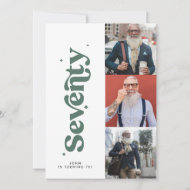 Multi foto moderne minimale eenvoudige salie groen kaart