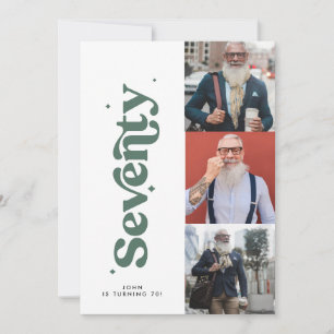 Multi foto moderne minimale eenvoudige salie groen kaart