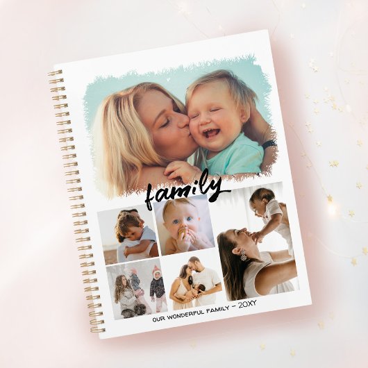 Multi Fotocollage Eenvoudig Lijst Gepersonaliseerd Planner