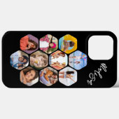 Multi-fotocollage Eenvoudig Modern Gepersonaliseer Case-Mate iPhone Case (Achterkant (horizontaal))