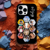 Multi-fotocollage Eenvoudig Modern Gepersonaliseer Case-Mate iPhone Case