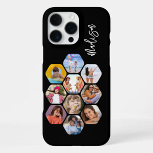 Multi-fotocollage Eenvoudig Modern Gepersonaliseer iPhone 16 Pro Max Hoesje
