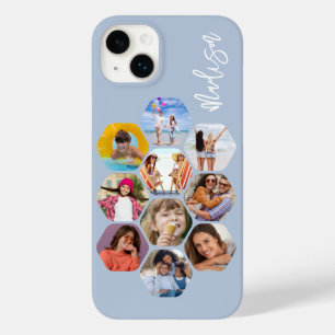 Multi-fotocollage Eenvoudig Modern Persoonlijk Case-Mate iPhone 14 Plus Hoesje