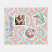 Multi-fotodisco Fleece Deken (Voorkant (Horizontaal))