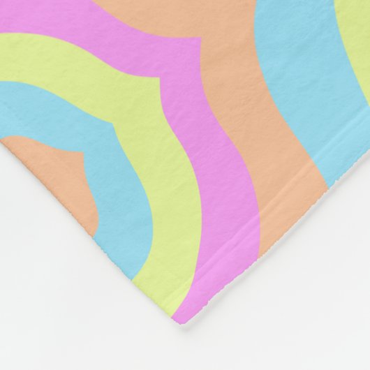 Multi-fotodisco Fleece Deken (Hoek)