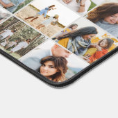 Multi fotofamilie Elegant modern grijs Bureaumat (Hoek)