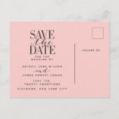 Multi foto's maken de datum op aankondigingskaart (Achterkant)