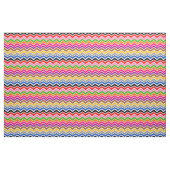 Multi gekleurd Zigzag Chevron Patroon Ontwerp Stof (Yard (91,4 cm))