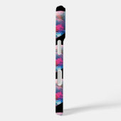 Multi gekleurde hartverf op hout Case-Mate iPhone case (Achterkant / Rechts)