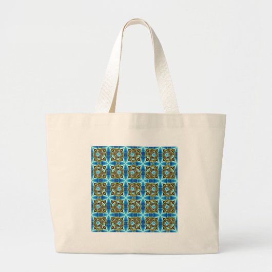 multi-geometrische producten grote tote bag (Voorkant)