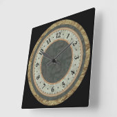 Multi gestructureerd vierkante klok (Hoek)