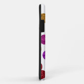 multi-glitter punt iPhone case (Achterkant/rechts)