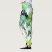 Multi-Grafische grunge Leggings (Links)