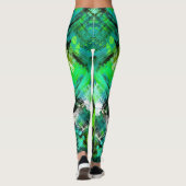 Multi-Grafische grunge Leggings (Achterkant)