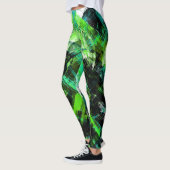 Multi-Grafische grunge Leggings (Links)