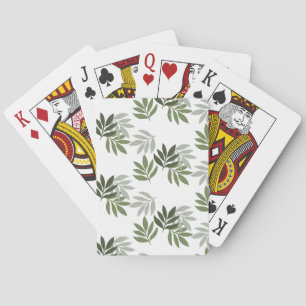 Multi Green laat ontwerp speelkaarten