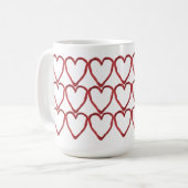 Multi-Heartstrings Koffiemok (Voorkant links)