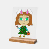 Multi Holiday Chibi Acryl Bord (Hoek)