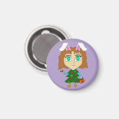 Multi Holiday Chibi Magneet (Voorkant / Achterkant)