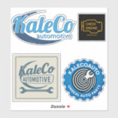 Multi KaleCoAuto-pakket Sticker (Vel)