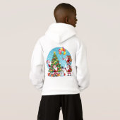 **“Multi-Kerstman Kerstplezier – 3D Cartooneske Tr (Achterkant volledig)